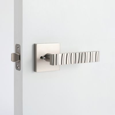 Image showing  Groove Combined Modern Heavy Duty Interior Door Handle, MB-1104PVSN-RH