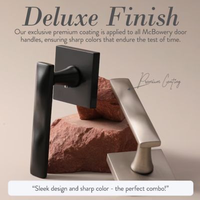 Image showing  Essex Modern Heavy Duty Interior Door Handle, MB-1105DMSN