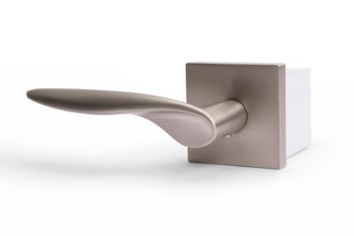 McBowery Lafayette Combined Modern Heavy Duty Interior Door Handle, Right-Handed, Matte Black, MB-1106PVSN-RH