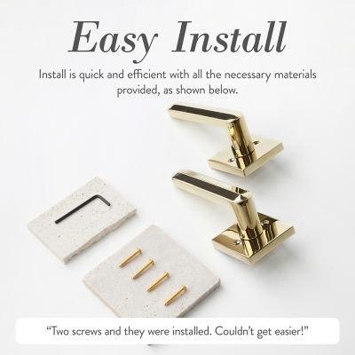 Image showing  Beaux Modern Heavy Duty Interior Door Handle, MB-1111DMGD