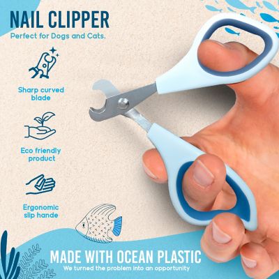 Image showing  Pet Nail Clipper, Eco-Friendly Grooming Tool for Dogs and Cats, OPCNCL01-BLU