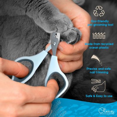 Image showing  Pet Nail Clipper, Eco-Friendly Grooming Tool for Dogs and Cats, OPCNCL01-GRY