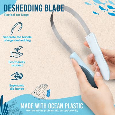 Image showing  Pet Dog/Cat Deshedding Blade, Eco-Friendly Grooming Tool
