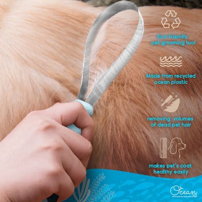 Image showing  Pet Dog/Cat Deshedding Blade, Eco-Friendly Grooming Tool