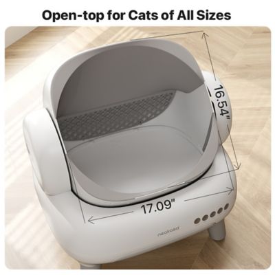 Image showing  M1 Lite Open-Top Self-Cleaning Cat Litter Box