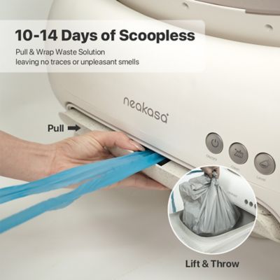 Image showing  M1 Lite Open-Top Self-Cleaning Cat Litter Box