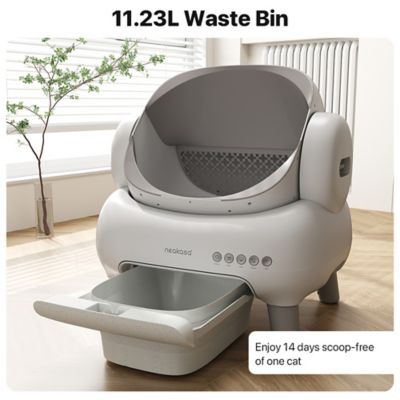 Image showing 6 th Neakasa M1 Lite Open-Top Self-Cleaning Cat Litter Box