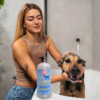 Image showing 5 th Paws & Bones 2-in-1 Pet Scented Pet Shampoo & Conditioner, Moisturizing & Nourishing Dog & Cat Wash, 950BT-COC