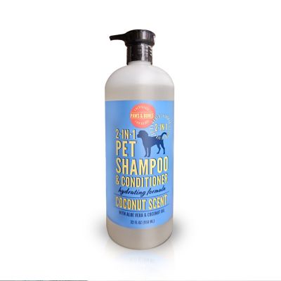 Image showing 6 th Paws & Bones 2-in-1 Pet Scented Pet Shampoo & Conditioner, Moisturizing & Nourishing Dog & Cat Wash, 950BT-COC