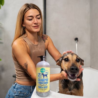 Image showing  2-in-1 Pet Scented Pet Shampoo & Conditioner, Moisturizing & Nourishing Dog & Cat Wash, 950BT-VAN