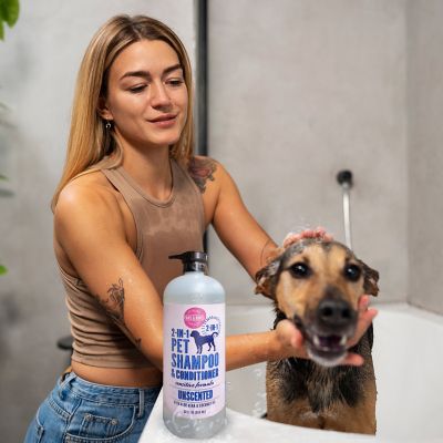 Image showing  2-in-1 Pet Scented Pet Shampoo & Conditioner, Moisturizing & Nourishing Dog & Cat Wash, 950BT-USC