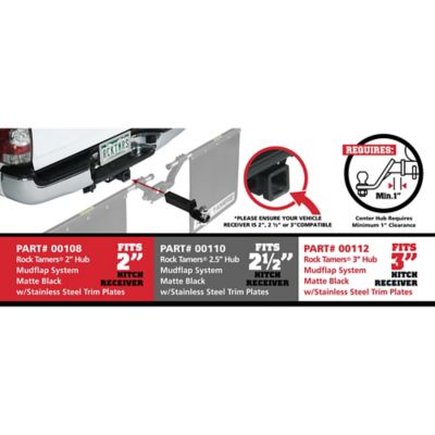 Image showing  3 in. Hub Mudflap System