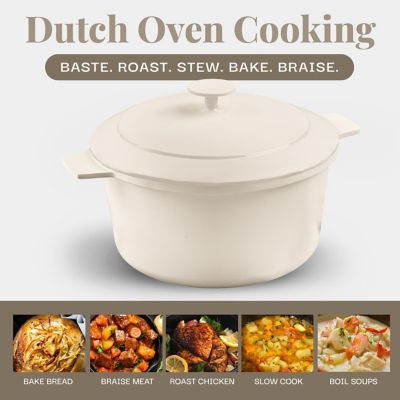 Image showing  Pastel Collection 5 qt. Dutch Oven, Cream
