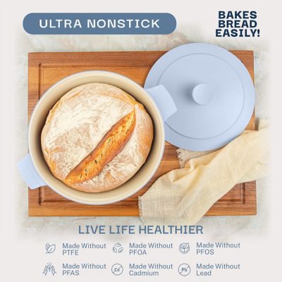 Image showing  Pastel Collection 5 qt. Dutch Oven, Blue