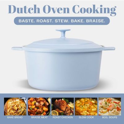 Image showing  Pastel Collection 5 qt. Dutch Oven, Blue