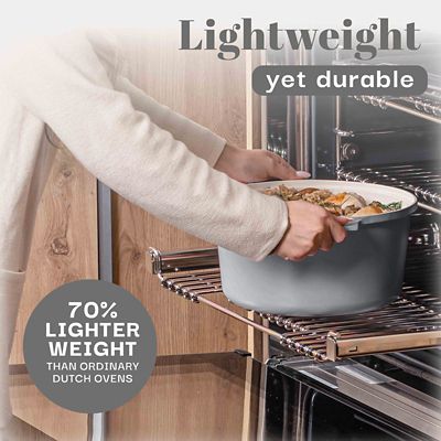 Image showing  Pastel Collection 5 qt. Dutch Oven, Gray