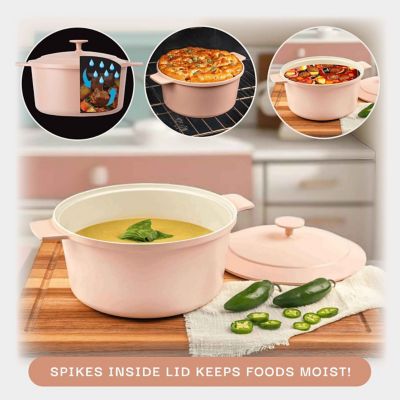 Image showing  Pastel Collection 5 qt. Dutch Oven, Pink