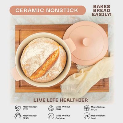 Image showing  Pastel Collection 5 qt. Dutch Oven, Pink