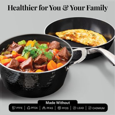 Image showing  5 qt. Pasta Pot with Built-In Strainer and Twist N' Lock Handles