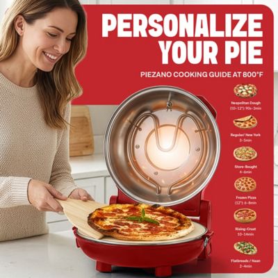 Image showing  Piezano Electric Indoor Pizza Oven with 12 in. Ceramic Stone