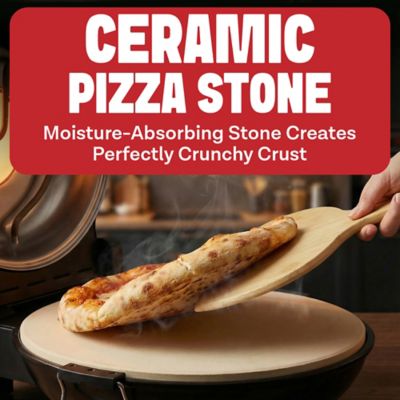 Image showing  Piezano Electric Indoor Pizza Oven with 12 in. Ceramic Stone