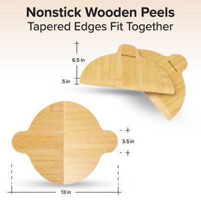 Image showing  Piezano 2 pc. Pizza Peels Set