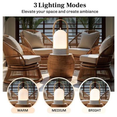 Image showing  Echo Dome Portable Speaker Lantern Light