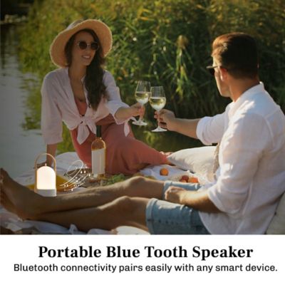 Image showing  Echo Dome Portable Speaker Lantern Light