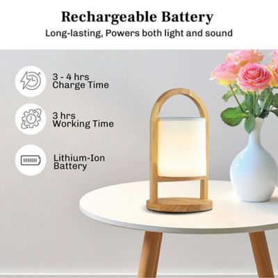 Image showing  Echo Glow Portable Speaker Lantern Light