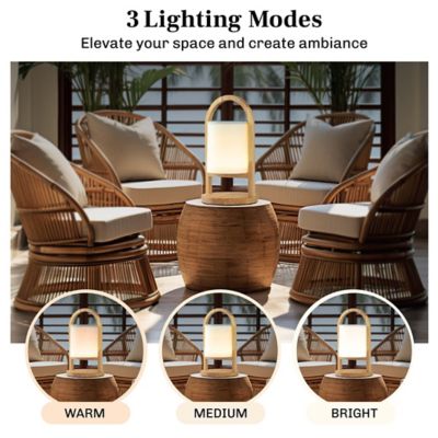 Image showing  Echo Glow Portable Speaker Lantern Light