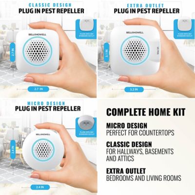 Image showing  ROGUE Electric Pest Repeller Aid, 4-Pack