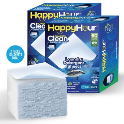 Happy Hour Laundry Detergent Sheets, 120 pc.