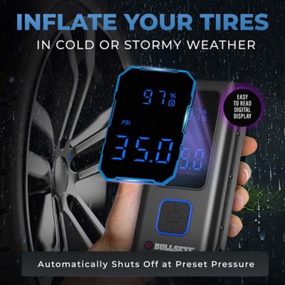 Image showing 5 th Bullseye Pocket Air Pro 6000mAh 120 PSI Tire Inflator