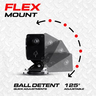 Image showing  20 in. Wireless Trailer Tow Light Bar - Rechargeable, Adjustable Pivot Base, Magnetic Suction Mount - 4 Pin Round