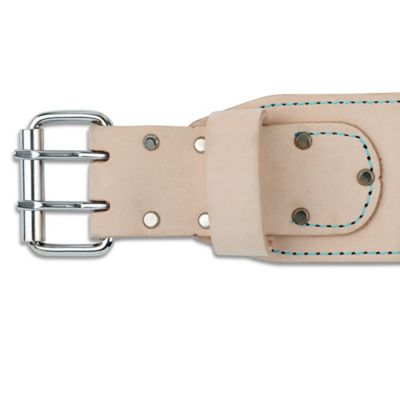 Image showing 1 th OX Pro 3 in. Tool Belt - Large 35in. to 46in. White Leather