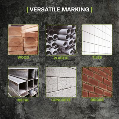 Image showing  Pro Series Aluminum Tough Construction Pencil with 5.2mm Replacement Leads and Site Holster