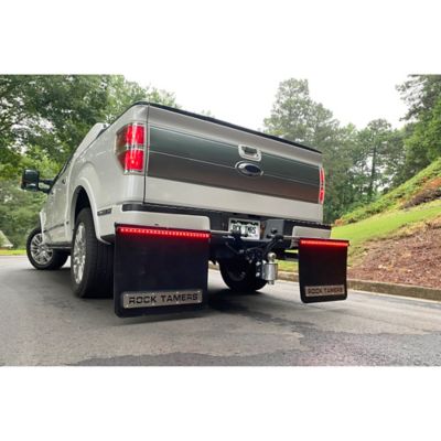 Image showing  Tail Light Bars, LED/Black Mudflap Accessory