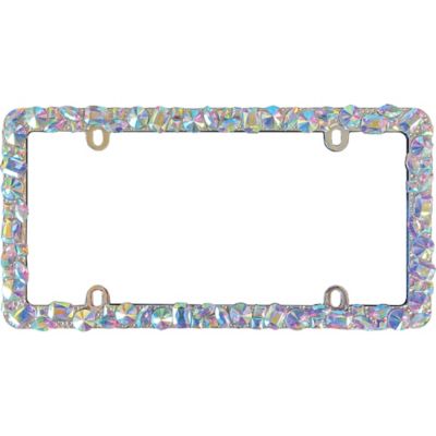 Cruiser Accessories Dazzle, Chrome License Plate Frame