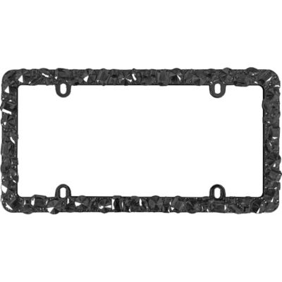 Cruiser Accessories Dazzle, Black License Plate Frame