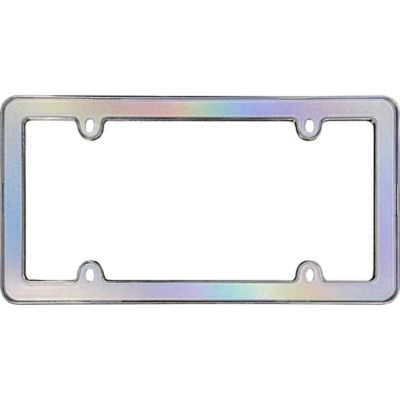 Image showing  Shimmer, Iridescent/Chrome License Plate Frame