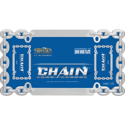 Image showing  Chain, Chrome License Plate Frame