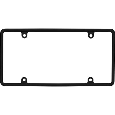 Image showing  Slim Rim, Black License Plate Frame