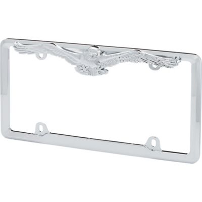 Image showing 1 th Cruiser Accessories Eagle, Chrome License Plate Frame