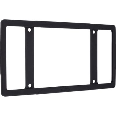 Image showing  Silicone, Black License Plate Frame