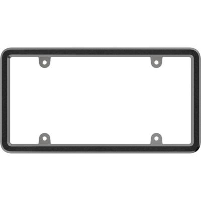 Image showing  Bevel, Dark Smoke License Plate Frame