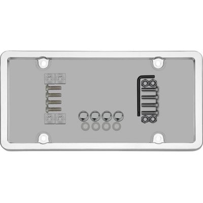 Cruiser Accessories Ultimate Tuf Combo, Chrome/Smoke Novelty Plate Shield Combo