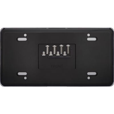 Cruiser Accessories Vault, Black/Smoke Novelty Plate Shield Combo
