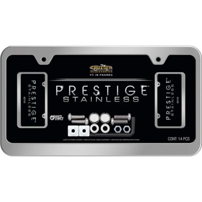 Image showing  Prestige, Stainless Steel License Plate Frame