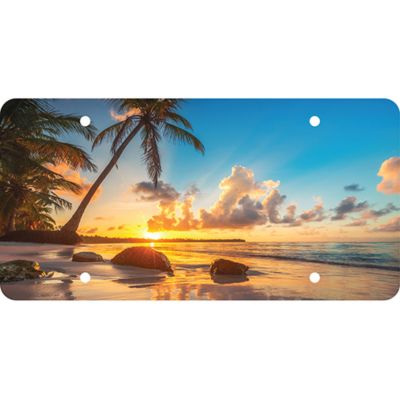 Image showing  Novelty Plate, Beach Novelty Plate