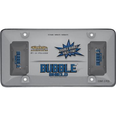 Image showing  Double Bubble Valu-Pak, Smoke Novelty Plate Shield